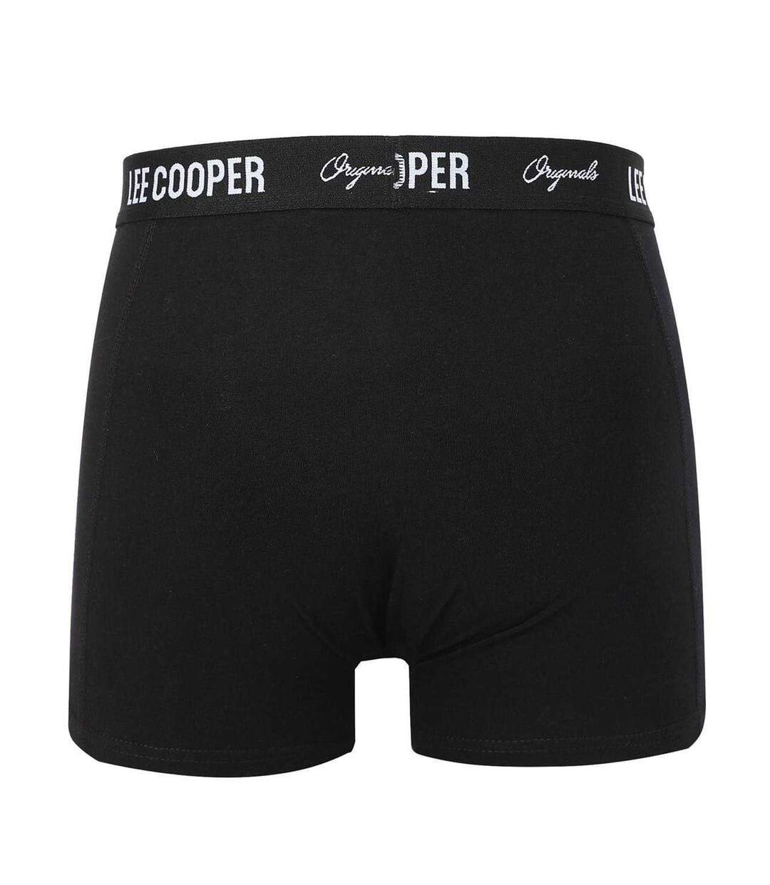 Pack Of 10  Mens Boxer Shorts  Black Grey Red White Lee Cooper-3
