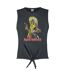Haut Sans Manches Femme Charbon Jaune Amplified-1