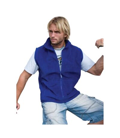 Mens Fleece Body Warmer Royal Blue Result
