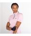 Dare 2B Womens/Ladies Pedal Through It Marl Lightweight Jersey (Powder Pink) - UTRG6994
