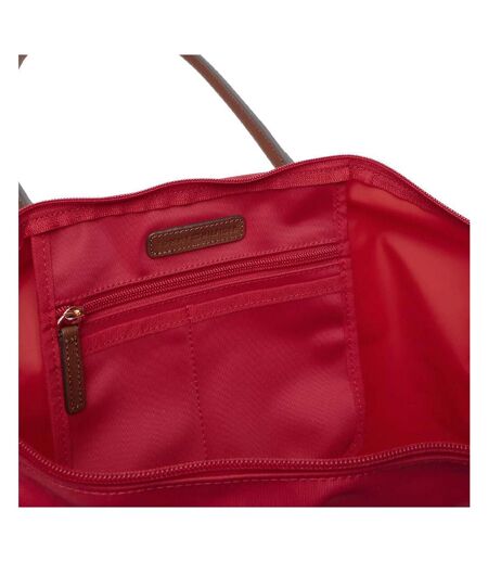 Sac à main rouge femme tommy hilfiger popette tote