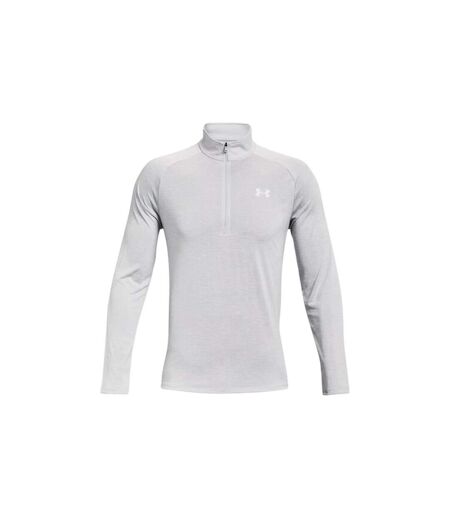 Mens 2.0 half zip technical top halo grey Under Armour