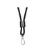 Recycled Adjustable Phone Holder Lanyard Black Unbranded-3