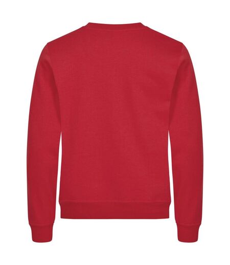 Unisex Adult Miami Round Neck Sweatshirt Red Clique