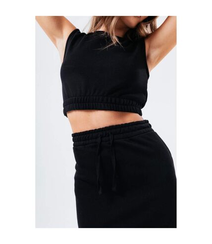 Hype Womens/Ladies Top & Skirt Set (Black) - UTHY5195