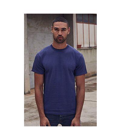Fruit Of The Loom Mens Heavy Weight Belcoro® Cotton Short Sleeve T-Shirt (Navy) - UTBC350