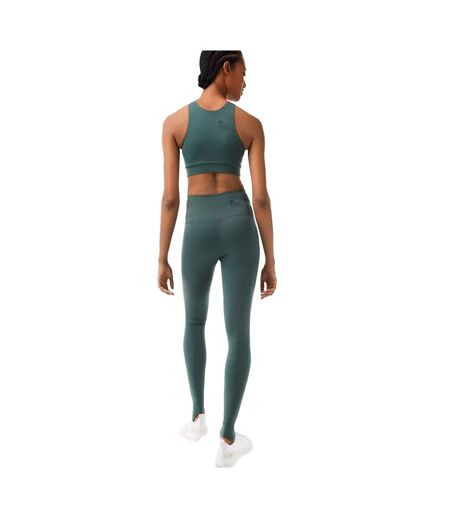 Legging collapsible femme vert Lacoste