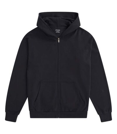 Mens icon logo full zip hoodie black camo Animal