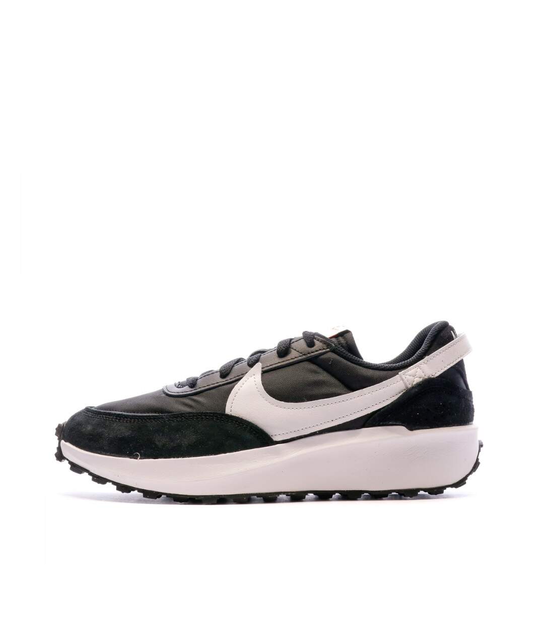 Baskets noires homme nike waffle debut-1