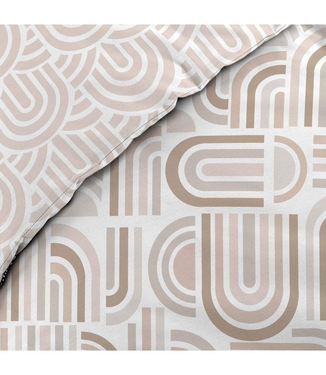 Parure de Lit 3 Pièces Pandoris 240x220cm Beige-4