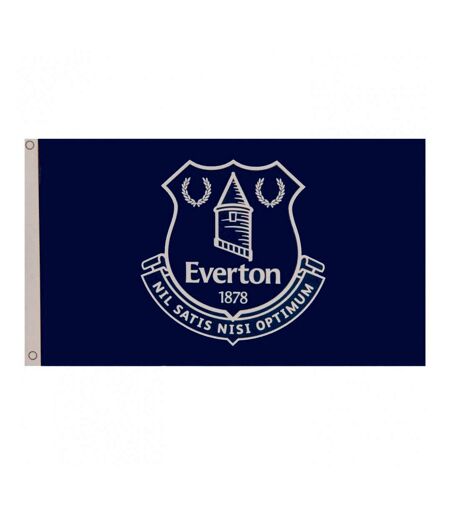 Everton FC - Drapeau (Bleu roi / Blanc) (Taille unique) - UTTA9198