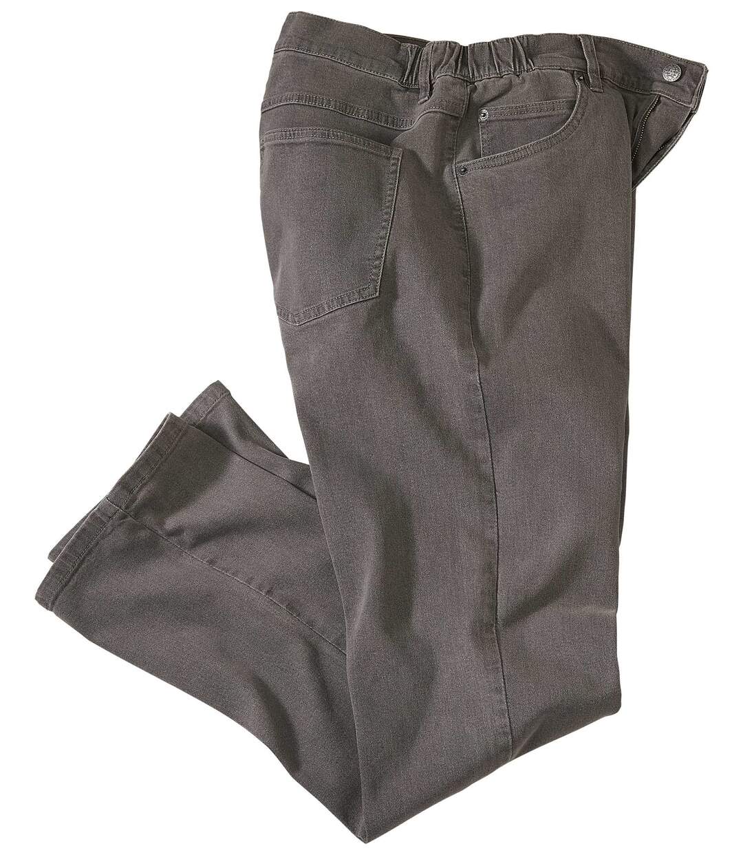 Jean Regular Stretch Confort Gris 