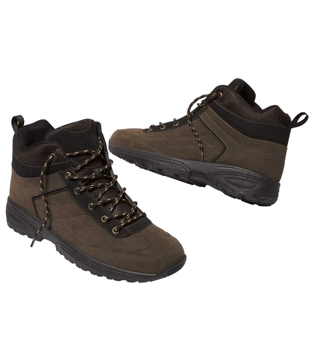 Brown walking shop boots mens