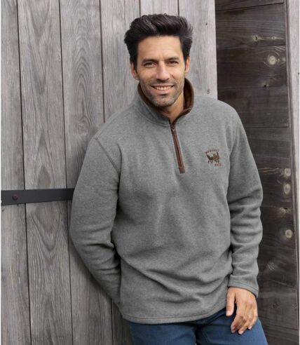 Pack of 2 Men's Microfleece Jumpers - West Country