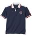 Men's Navy Sporty Polo Shirt