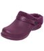 Women's Purple Sherpa-lined Clogs-4