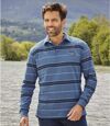 Pruhované polo triko Sport League Atlas For Men