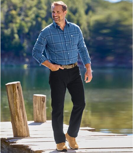 Lot de 2 Pantalons en Twill Stretch