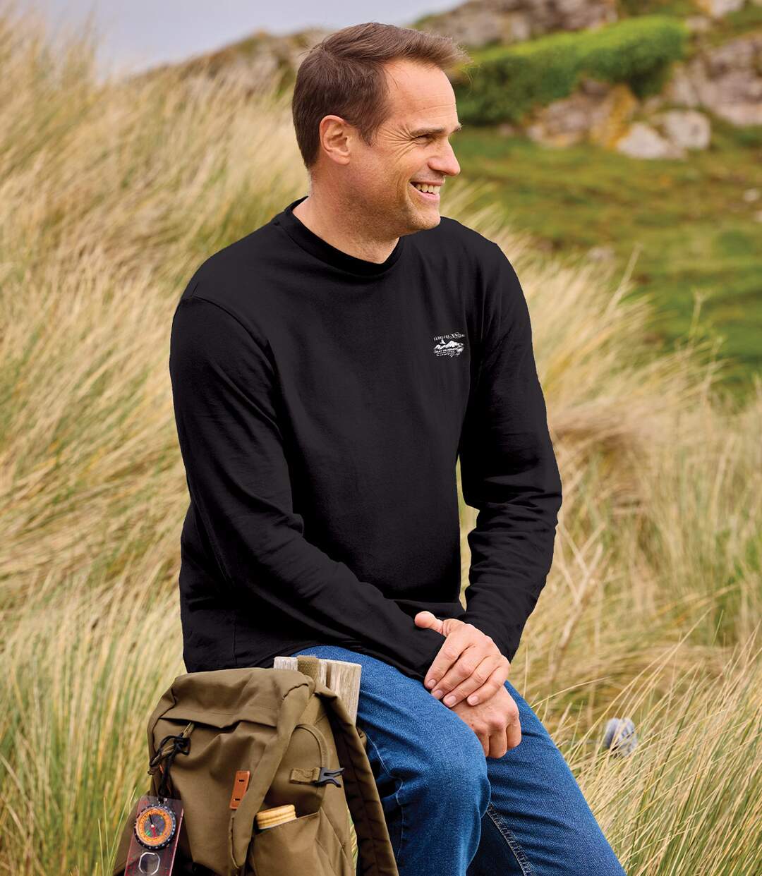 Pack of 5 Men's Long Sleeve Tops-4