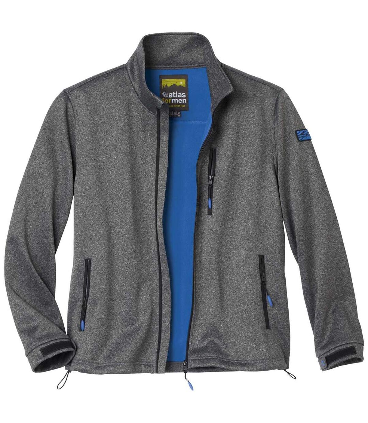 Melierte Jacke mit Fleecefutter Atlas For Men