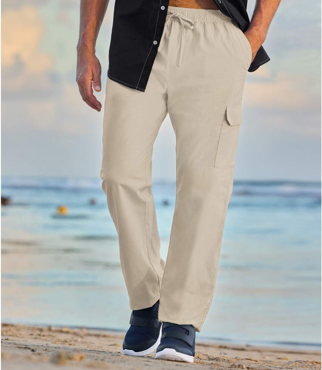 Lot de 2 Pantalons DÉTENTE CARGO-2