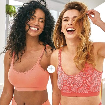 Lot de 2 brassières