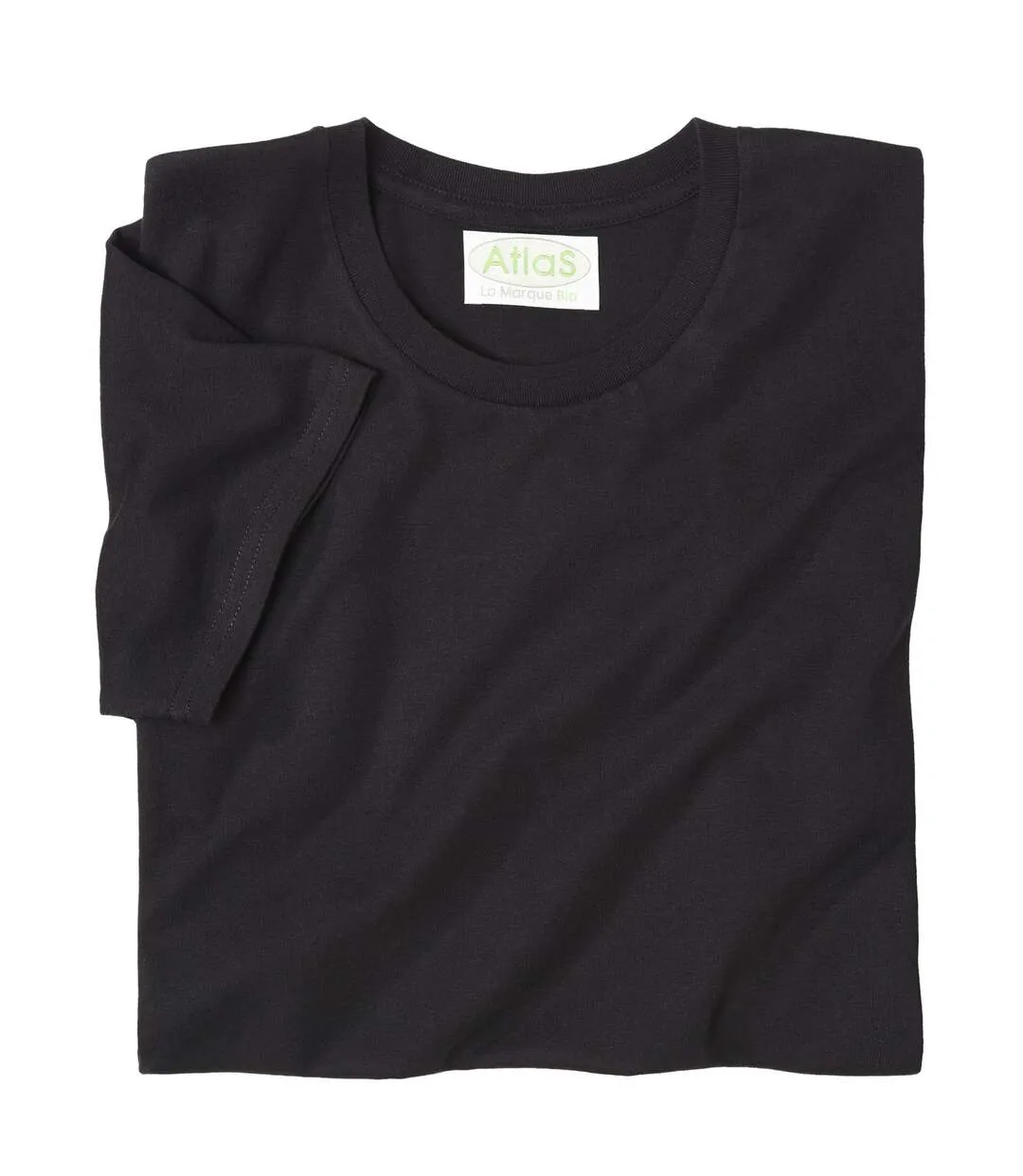 Femme - Tee-Shirt Noir Atlas (bio)-1