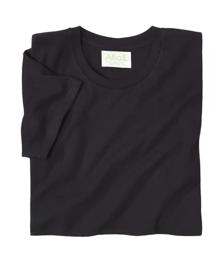 Femme - Tee-Shirt Noir Atlas (bio)
