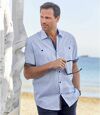 Kurzärmeliges Sommer-Hemd Azur Atlas For Men