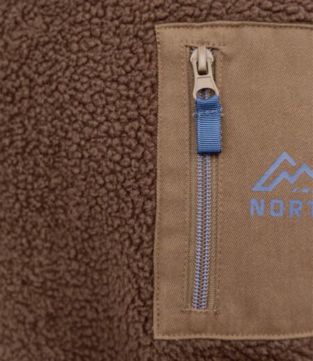 Le Sweat Sherpa à Col Zippé