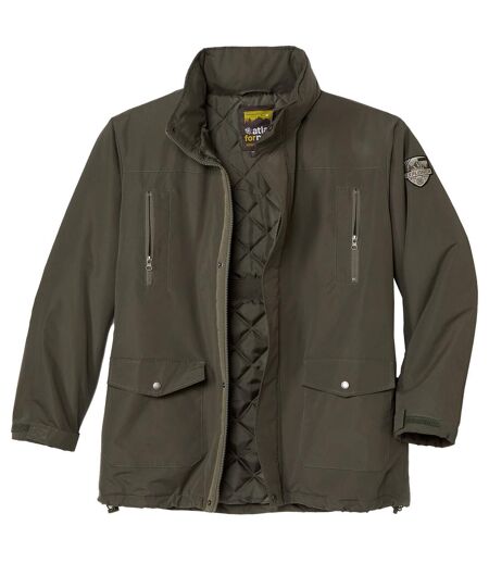 Wasserabweisender Parka mit Steppfutter
