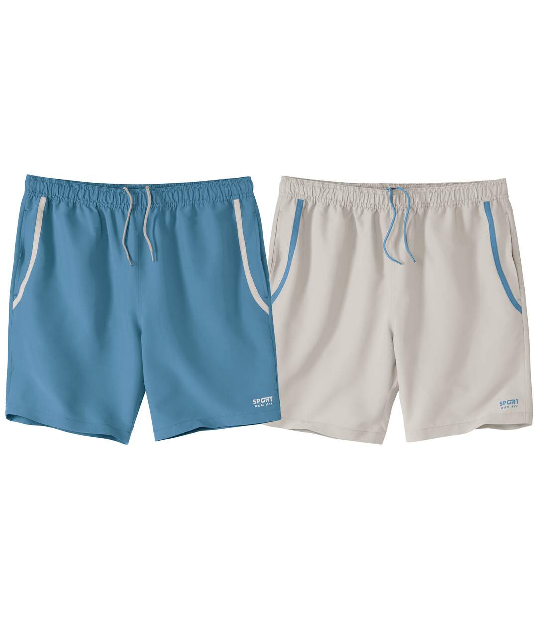 2er-Pack Microfaser-Shorts Sport Summer