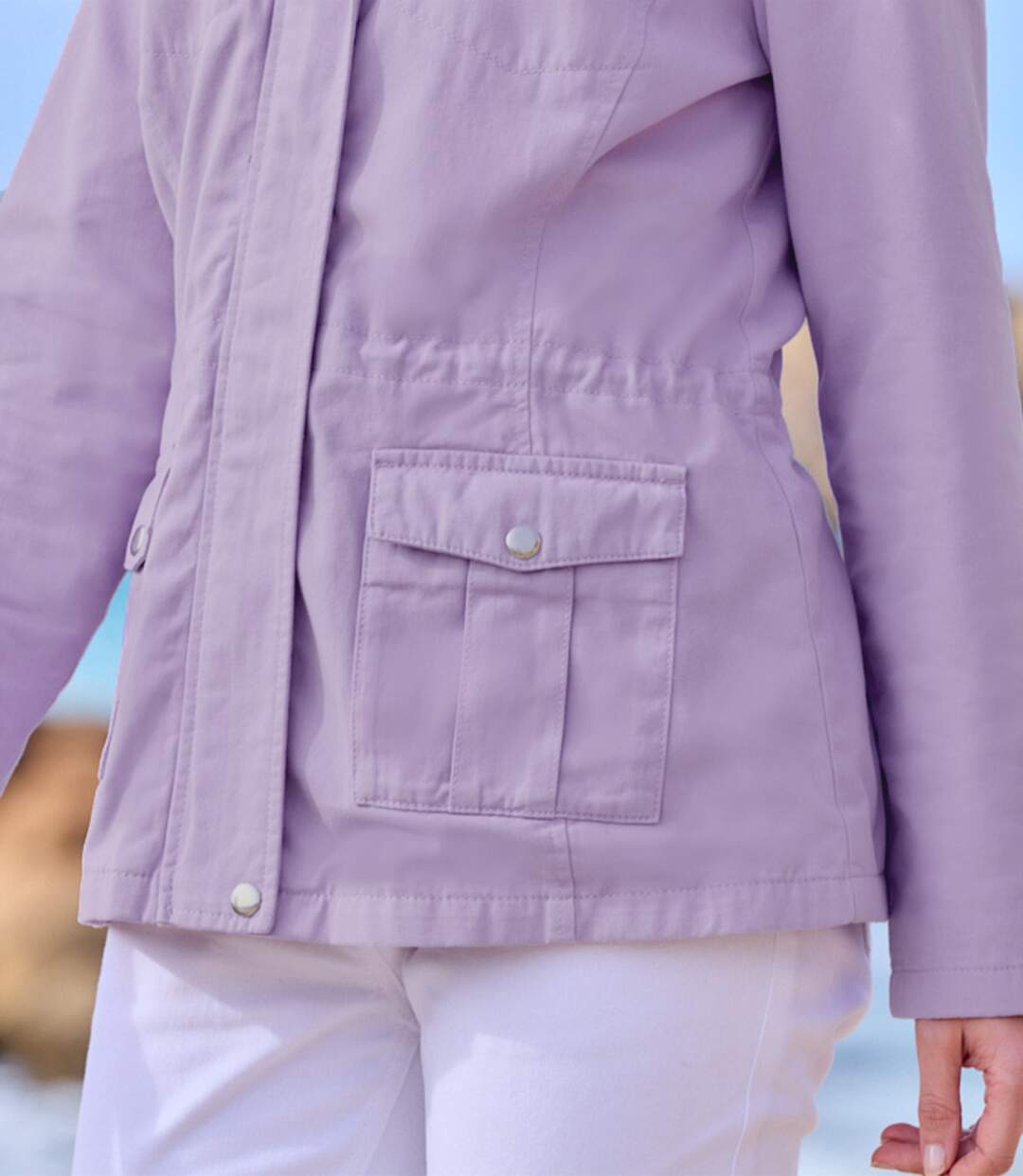 Women's Lilac Safari Jacket