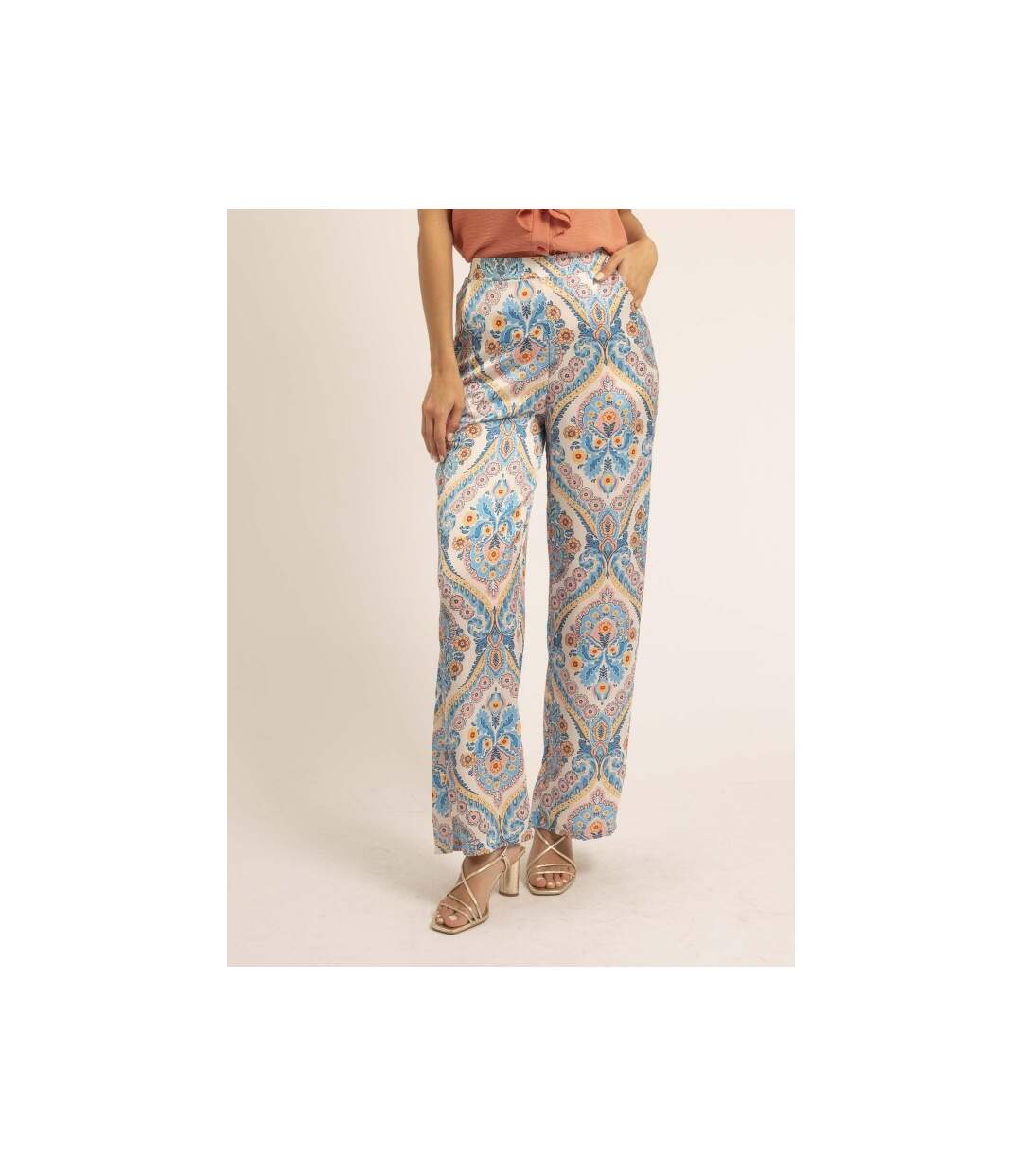 Pantalon motifs EDMA - Dona X Lisa-1