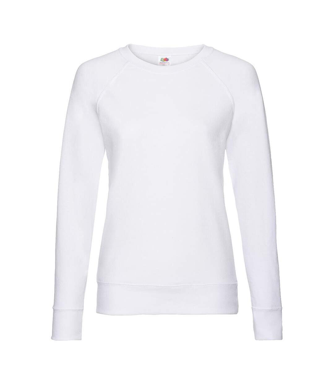 Sweat Manches Raglan Femme Blanc Fruit Of The Loom-1