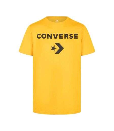 T-Shirt jaune homme converse star chevron