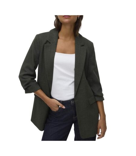 Veste blazer kaki femme vero moda frida regular