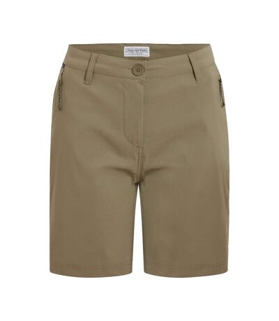 Womens/ladies Kiwi Pro Iii Casual Shorts Cardamom Craghoppers