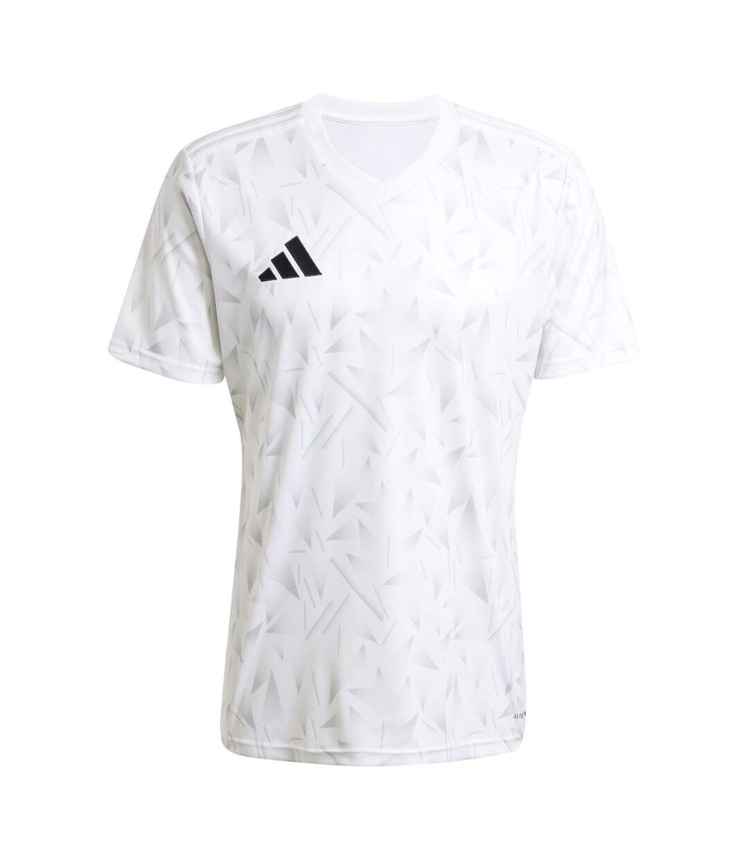 T-shirt Style Motif Géométrique Team Icon Homme Blanc Adidas-2