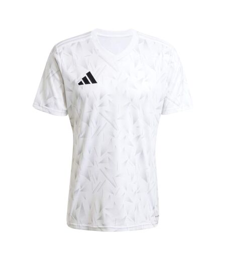 T-shirt Style Motif Géométrique Team Icon Homme Blanc Adidas