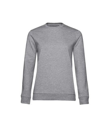 B&C Womens/Ladies Set-in Sweatshirt (Gray Heather)