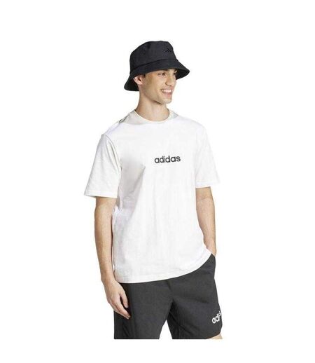 T-shirt Style Linéaire Homme Blanc Adidas