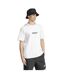 T-shirt Style Linéaire Homme Blanc Adidas-1