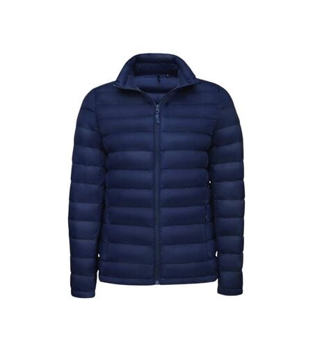 Womens/ladies Wilson Waterproof Jacket French Navy SOLS