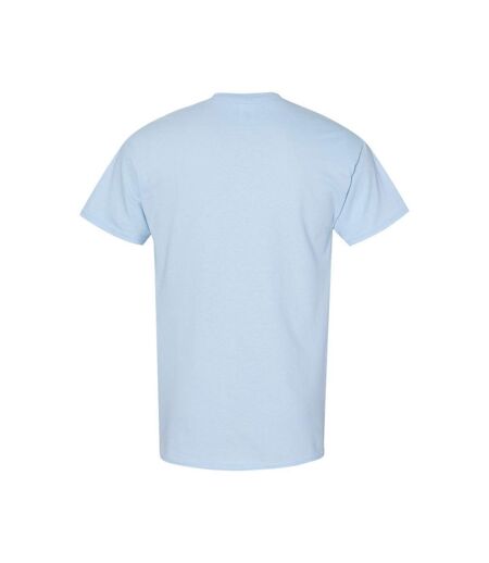 Mens Heavy Cotton T-shirt Light Blue Gildan