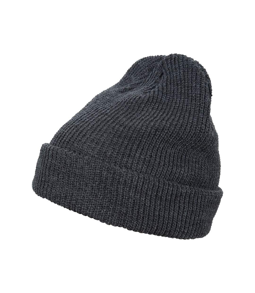 Bonnet adulte gris foncé Flexfit-1