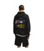 Sweat À Capuche Motif/style Imprimé Au Dos Doad Homme Noir Hugo-3