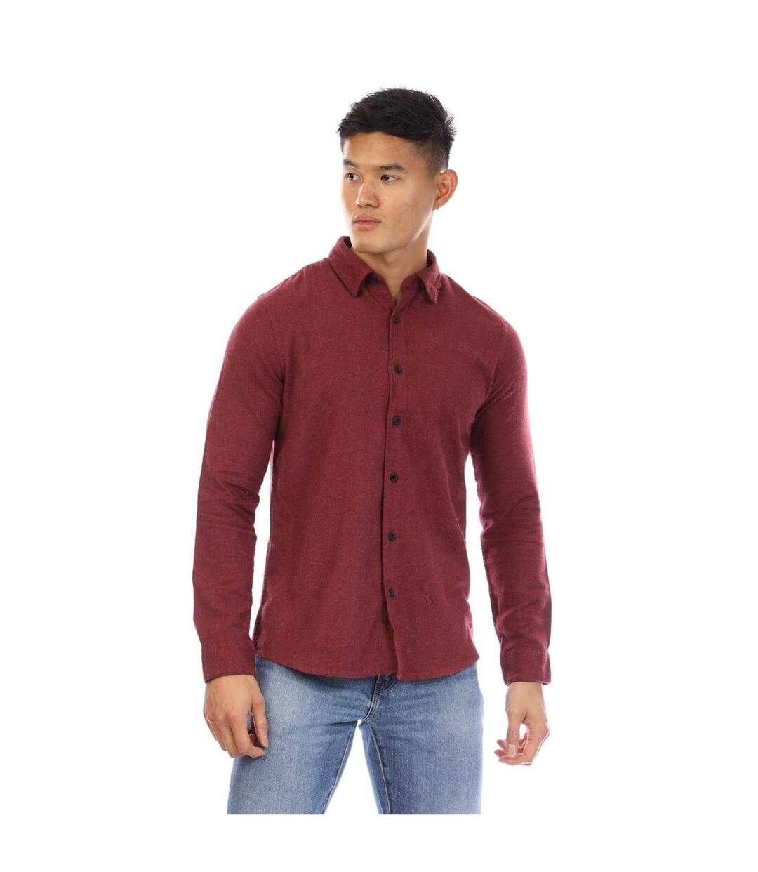 Chemise Homme Bordeaux Peter Werth-2