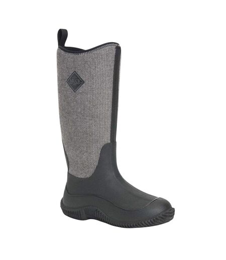 Womens/ladies hale herringbone wellington boots black Muck Boots