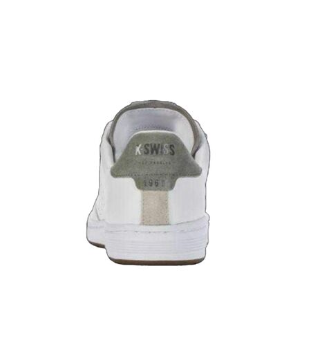 Baskets Lozan Klub Homme Blanc Gris K-Swiss
